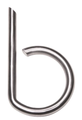 Lettre B en inox - Arrondie