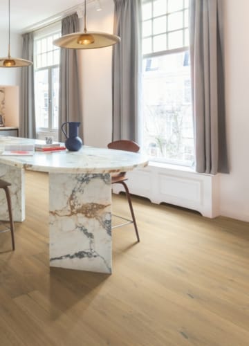 Quick-Step parquet Cascada - Chêne moutarde extra mat 6031 - 13 x 190 x 2200 mm