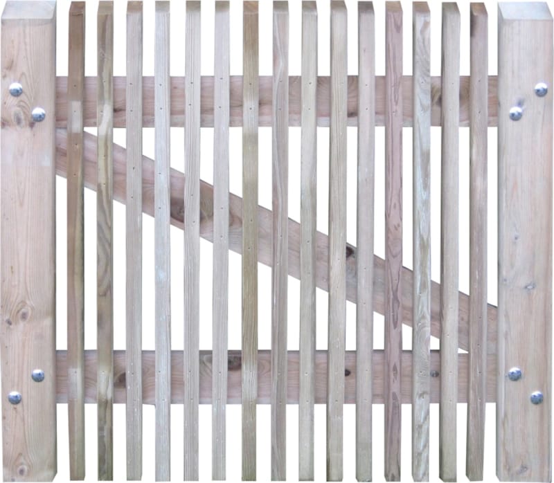 Portillon en bois Modena 1mx0,90m