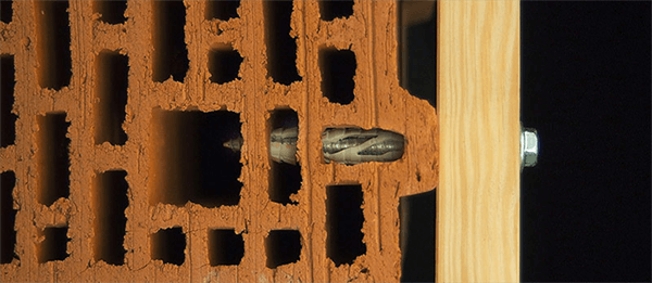 Cheville SMART pour chassis "RPF" TH + vis - 10 x 120 (blister 2 pces)