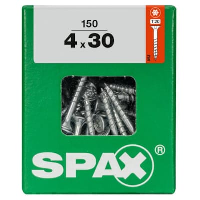 SPAX vis T-STAR+ WIROX - 4x30 L (boite 150 pces)