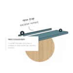 Profil pour escalier ouvert Maestro Steps FLORIDA OAK 10x70x1300 mm