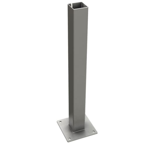 Duofuse poteau socle poteau pour poteau df1p90 60mm x 2m50 x 0,6m