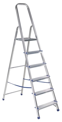 Escabelle aluminium - Easy step - 6 marches