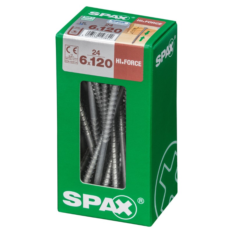 SPAX vis HI.FORCE WIROX - 6x120 L (bte 24 pces)