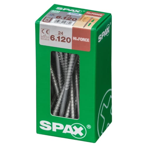 SPAX vis HI.FORCE WIROX - 6x120 L (bte 24 pces)