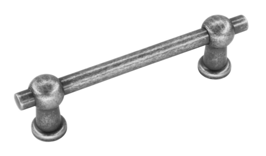 Tirant de meuble Petra Old silver - 96mm