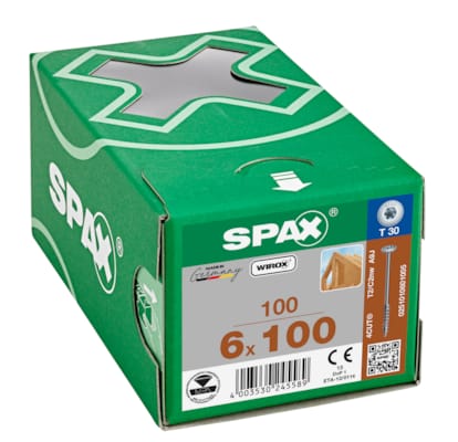 SPAX vis HI.FORCE WIROX - 6x100 (bte 100 pces)