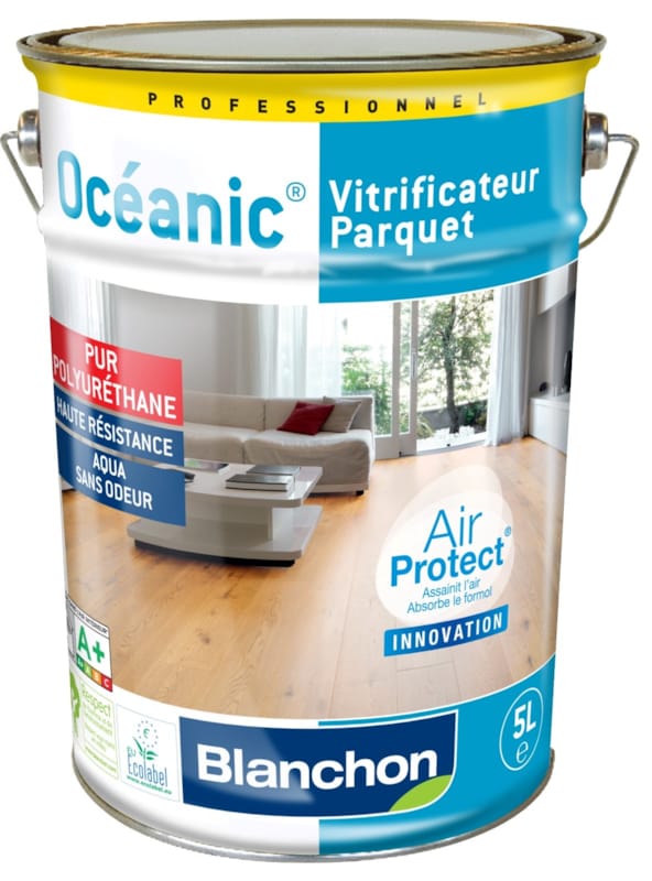 Blanchon Vitrificateur parquet Oceanic - 5 L - Satiné