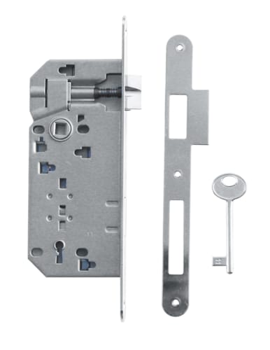 Serrure chrome - 90mm