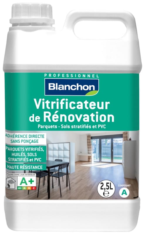 Blanchon Vitrificateur de Renovation - 2,5 + 0.25 L - Satiné