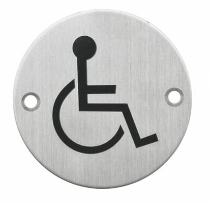 Pictogramme rond handicapé