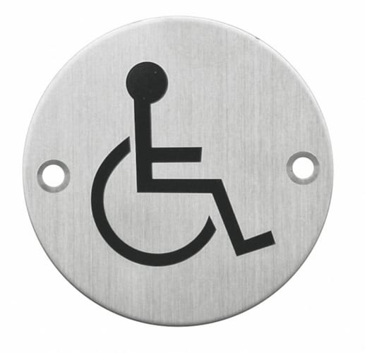 Pictogramme rond handicapé