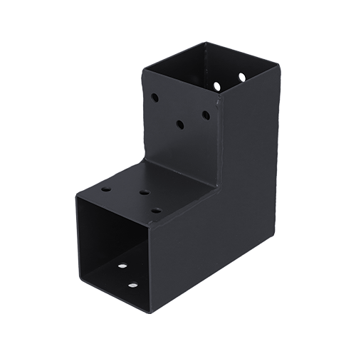 Suki connecteur 71 x 71 mm en L angle 90° pour poteau bois 70 x 70 mm