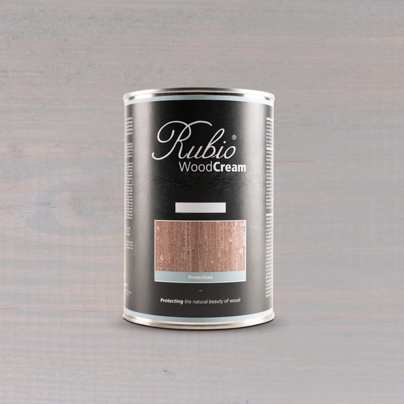 Rubio WoodCream Protection Extérieure Misty Grey   - 1 L