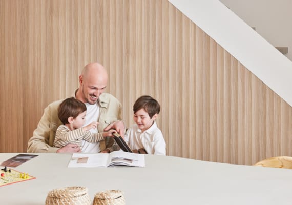 Lambris Maestro Ocean - Natural Oak NO153 - 10 x 300 x 2770 mm