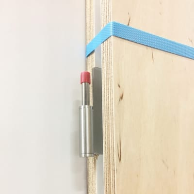 Kit huisseries Fast Door 2115 mm multi. WBP prép. 170 mm gauche + listel massif prépeint 1