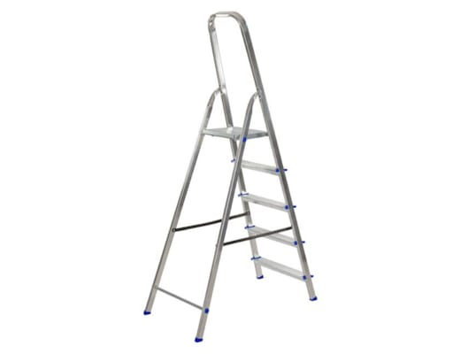 Escabelle aluminium - Easy step - 5 marches