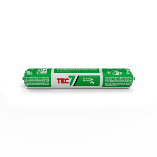 Tec7 - Silicone universel blanc (RAL 9016) - boudin 400 ml