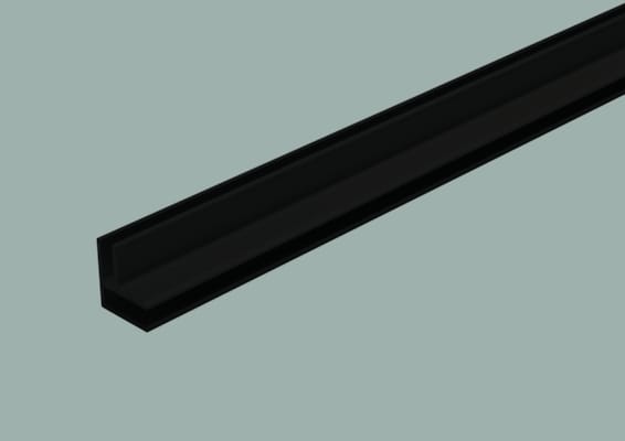 Dumawall Coin Universel Noir 12-20 mm