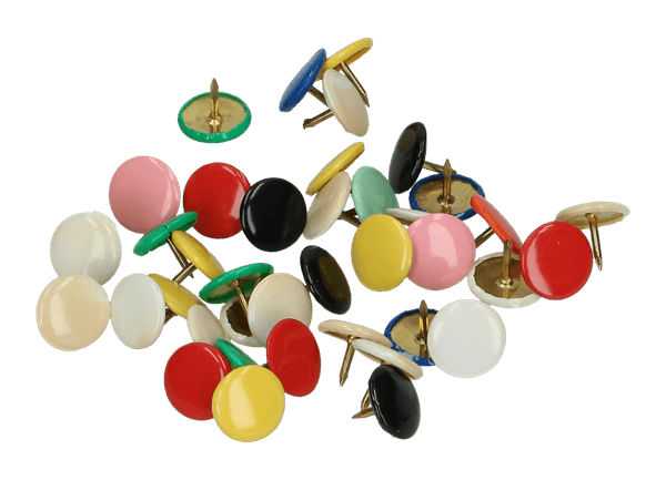 Lot de Punaises en Cuivre 40 Pces