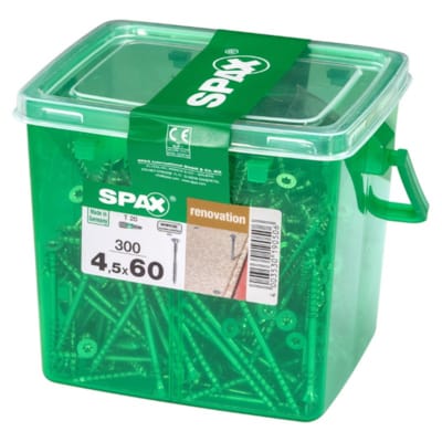 SPAX vis renovation T-STAR plus WIROX - 4,5x60 HKB M (bte 300 pces)