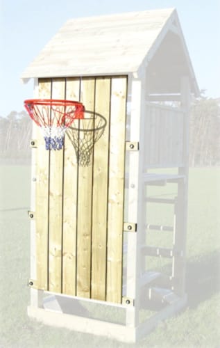 Panneau à jouer au basket