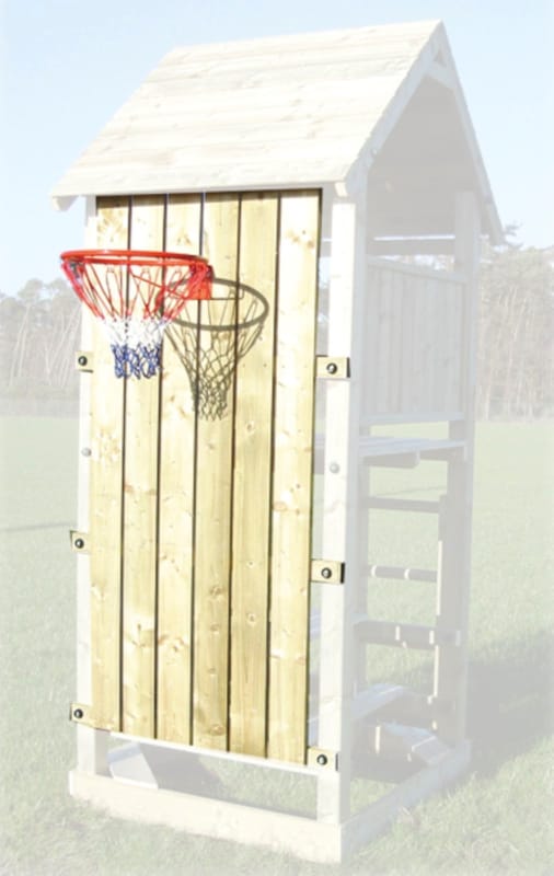 Panneau à jouer au basket