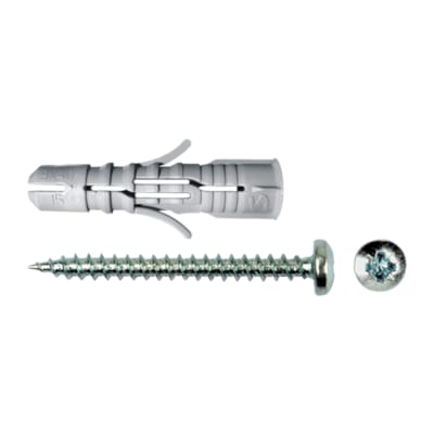 Cheville SMART "BP" + vis TC Ø8 x 40 NZN (6 pces)