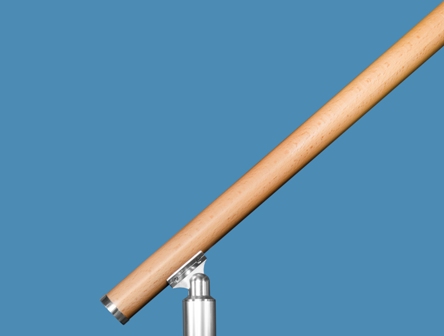 R15 - Kit rampe Rondo - Main courante - Chêne 40mm x 2m