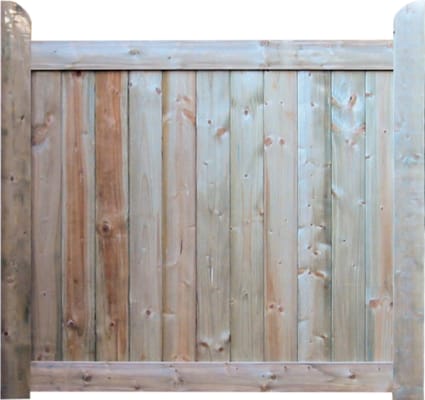 Porte droite 1,50 m - Newcastle 1m20 x 1m50