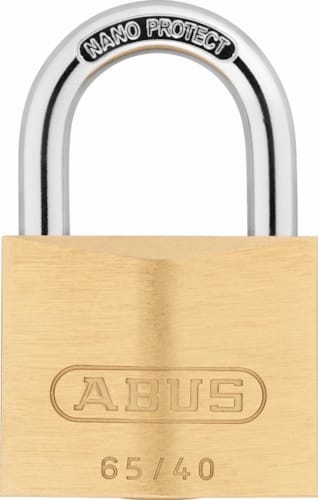 Cadenas à clé Laiton 65/40