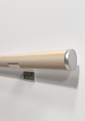 R16 - Kit rampe Rondo - Main courante - Sapin 40 mm x 2m