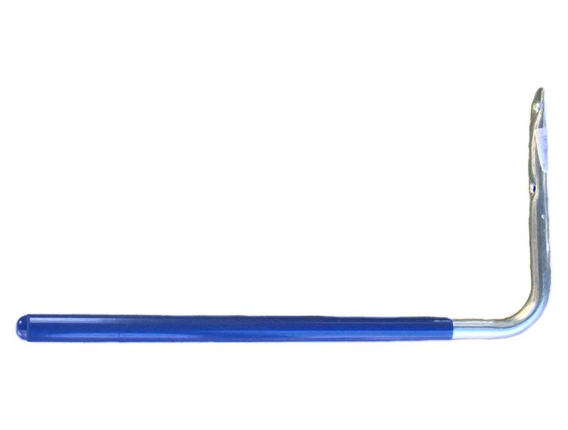 Crochet droit gainé - 42 cm