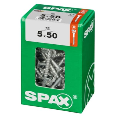 SPAX vis T-STAR+ WIROX - 5x50 L (boite 75 pces)