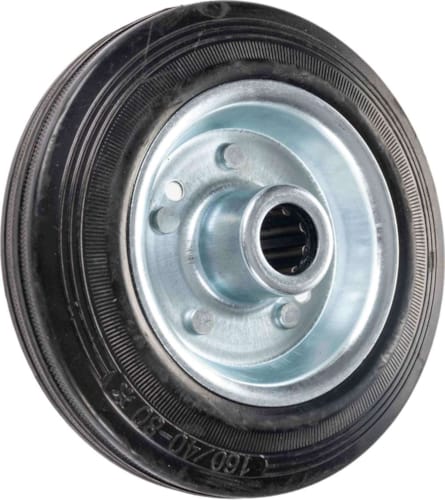 Roue Caoutchouc 160 mm