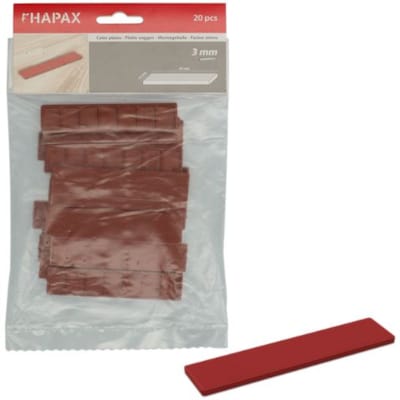 Cales plates 3x22X95 | 20 pcs