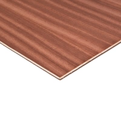 Panneau multiplex sapelli 1 face 2500 x 1220 x 4 mm