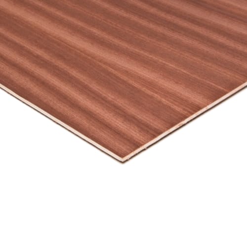 Panneau multiplex sapelli 1 face 2500 x 1220 x 4 mm