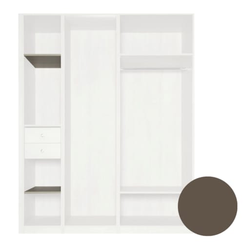 MOKI ESPACE tablettes mobiles latté 400 mm - 2 pc