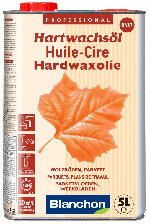 Blanchon Huile-cire - 5 L - Naturel