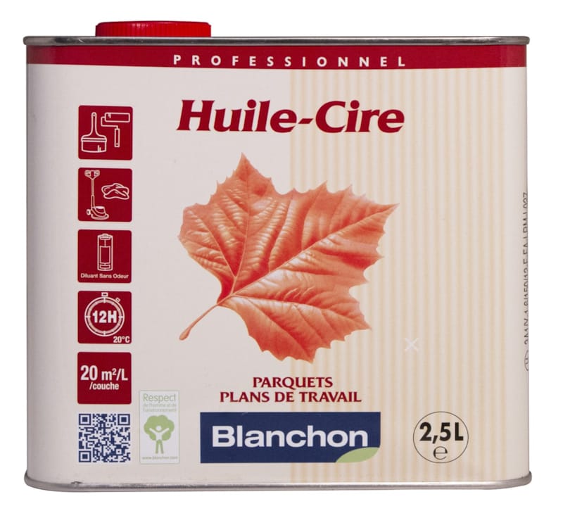 huile cire effet déco et aspects vieillis - gris clair - 0,25 l