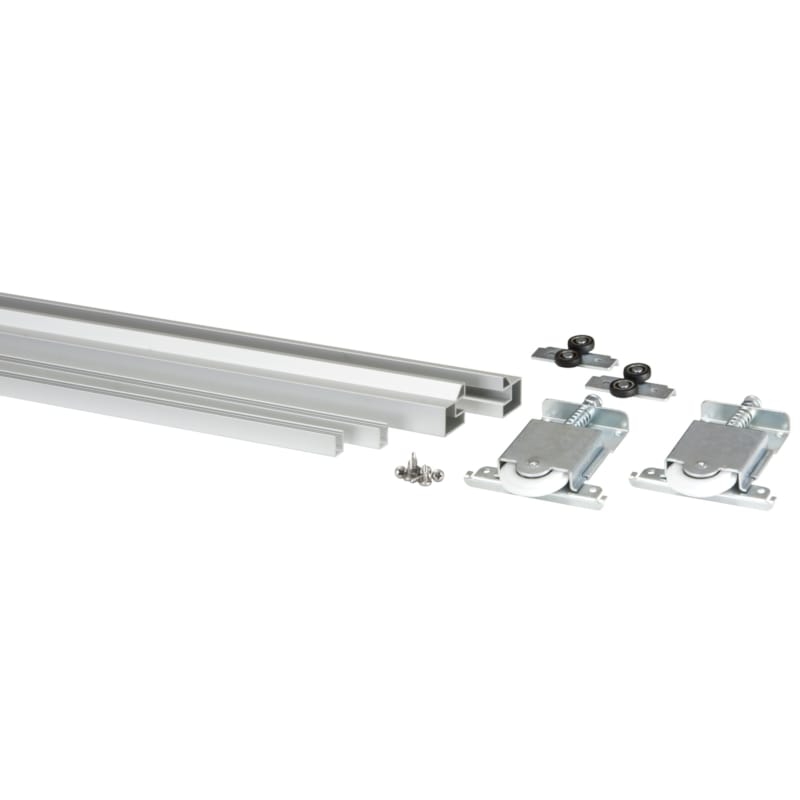 StoreMax kit R60 rail pour porte coulissante aluminium