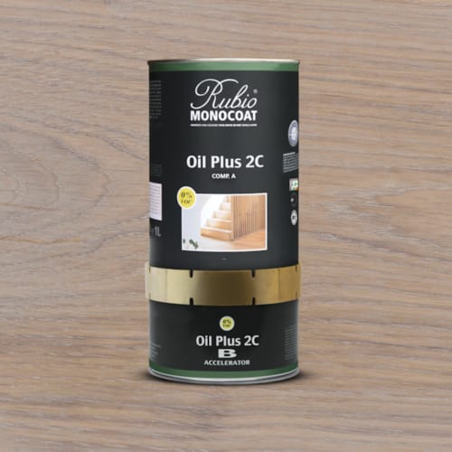 Rubio monocoat oil + 2c set - 1300 ml - Super white