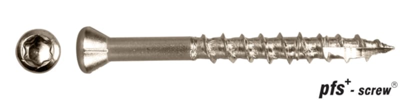 Vis inox terrasse autoforante - 4,5x70 - 200 pcs