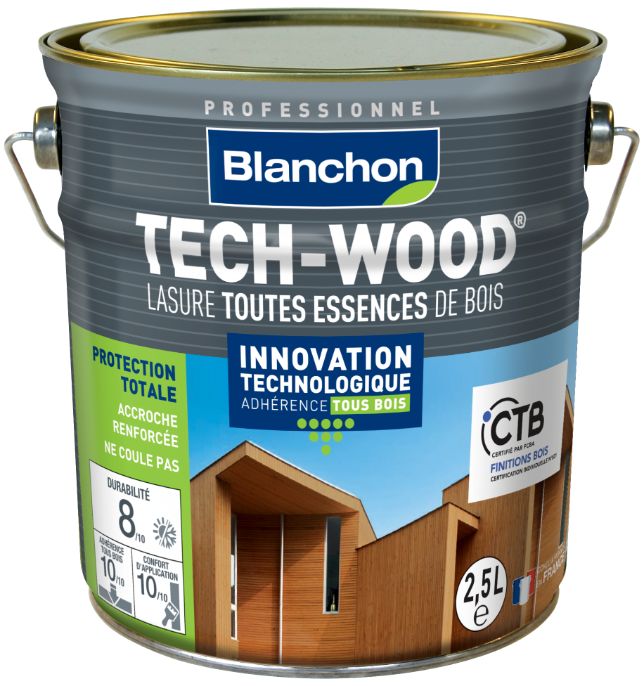 Blanchon Tech-wood - 2,5 L - Chêne clair