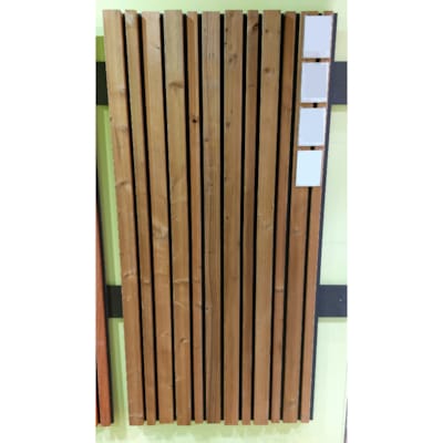 Bardage sapin thermo - Latte coins cassés - 18 x 40 x 3600 mm