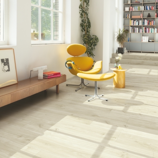 Quick-Step vinyle Livyn Alpha Vinyl Blos Base - Chêne canyon beige 40038 - 5 x 189 x 1251