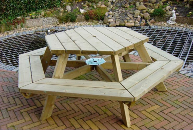 Table pique-nique (diam 2.25 m) - Hexa