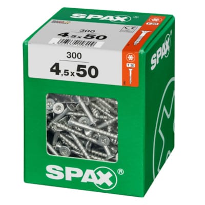 SPAX vis T-STAR+ WIROX - 4,5x50 XXL (boite 300 pces)